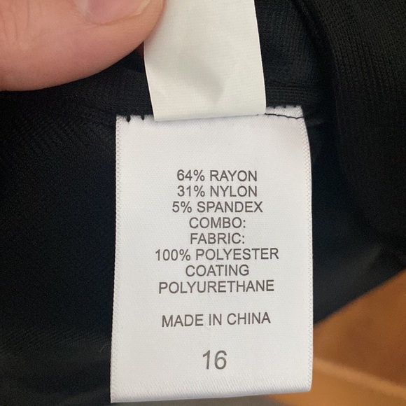 Venus dress size 16 gray and camel brown NWT - Picture 4 of 4